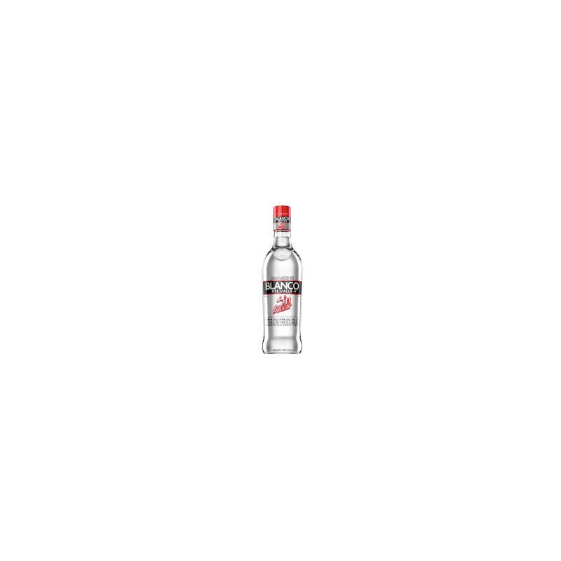 Aguardiente sin azúcar blanco del Valle
